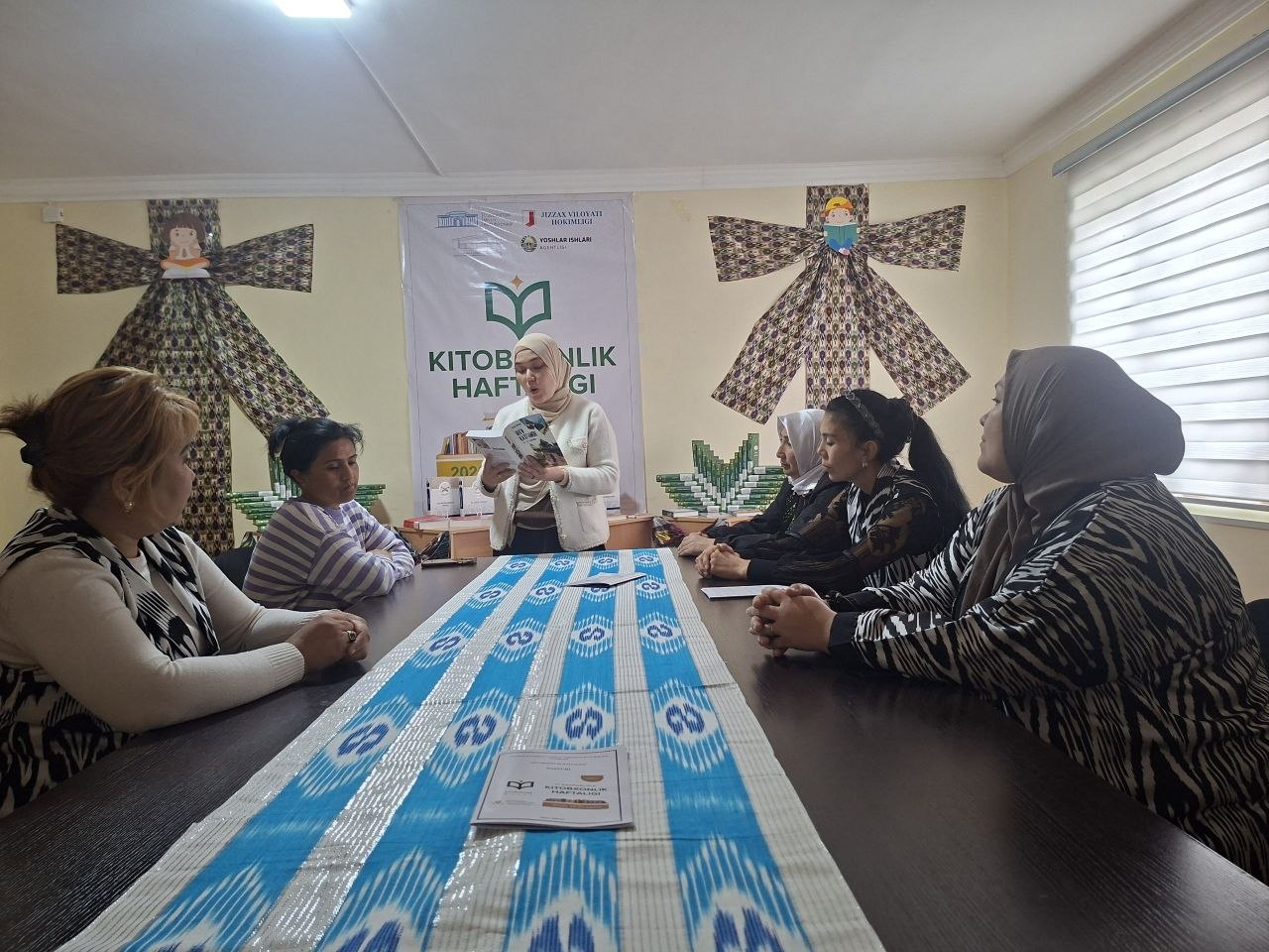  "Yangi qahramon yoxud hayot darsligi" deb nomlangan yangi kitobi  taqdimoti o‘tkazildi. 